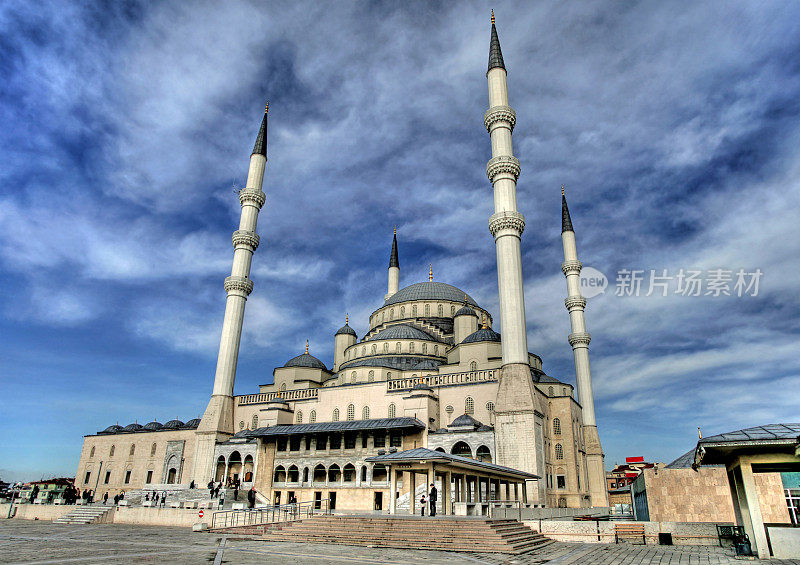 安卡拉的Kocatepe Mosque